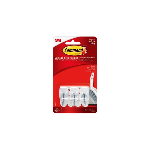 3M® - Command™ Plastic Small Wire Hooks