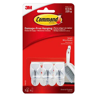 3M® - Command™ Plastic Small Wire Hooks