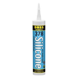 Accumetric® 142290 - BOSS™ 378 10 oz. Silicone Non-Sag Black Sealant