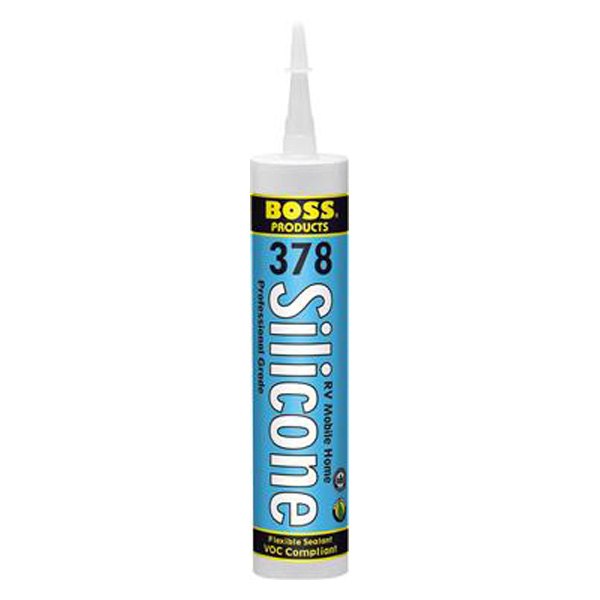 Accumetric® - BOSS™ 378 10 oz. Silicone Non-Sag Clear Sealant