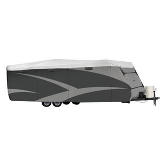 ADCO® - Designer Series Travel Trailer Cover (Gray with White Roof, Up to 18')