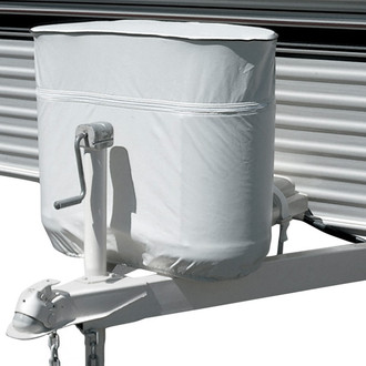 ADCO® - Polar White Recycled Polyester Fabric Cover for Dual 40 lbs Tanks