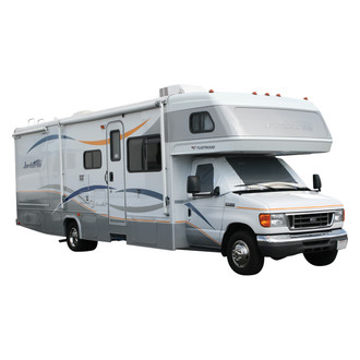 ADCO® 2525 - Class C Motorhome Trailer Windshield Cover with Roll-up Windows