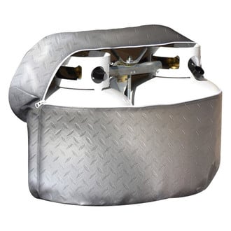 ADCO® - Diamond Plated Recycled Polyester Fabric Cover for Dual 30 lbs Tanks