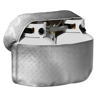ADCO® - Diamond Plated Recycled Polyester Fabric Cover for Dual 40 lbs Tanks