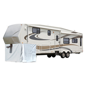 ADCO® - 5th Wheel Trailer Storage Skirt (Polar White, 64"H x 266"L)