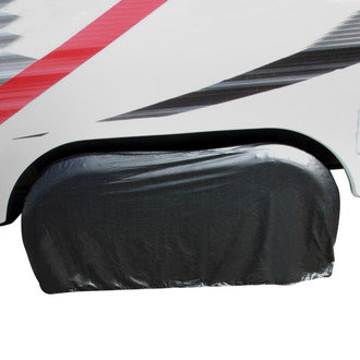 ADCO® - Ultra Dual Axle RV Wheel Cover (Black, 30"-32"Dia)