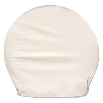 ADCO® - Ultra Single Axle RV Wheel Covers (Polar White, 43"-45"Dia)