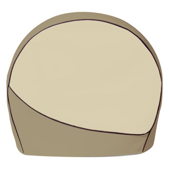 ADCO® - Designer Series Single Axle RV Wheel Covers (Tan, 33"-35"Dia)