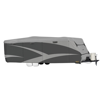 ADCO® 42238 - SFS AquaShed™ Travel Trailer Cover (Gray, Up to 15')