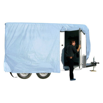 ADCO® - SFS AquaShed™ Horse Trailer Cover with Bumper Pull (Gray, Up to 16')