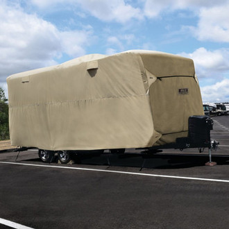 ADCO® - Travel Trailer Cover (Tan, Up to 22')