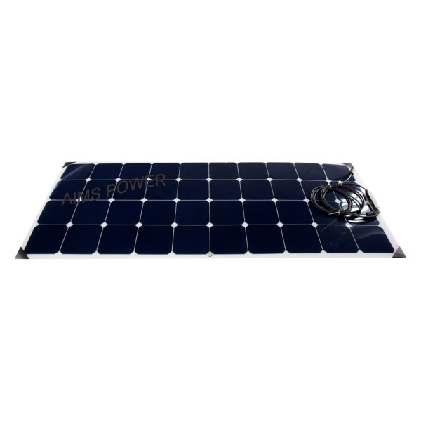 AIMS Power® - 130W Flexible Bendable Slim Monocrystalline Solar Panel