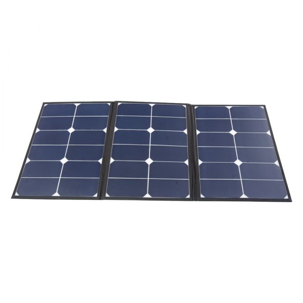 AIMS Power® - 60W Portable Foldable Pre-wired Monocrystalline Solar Panel with Built-in Carrying Case