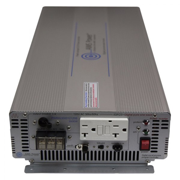 AIMS Power® - 3000W Industrial Pure Sine Power Inverter