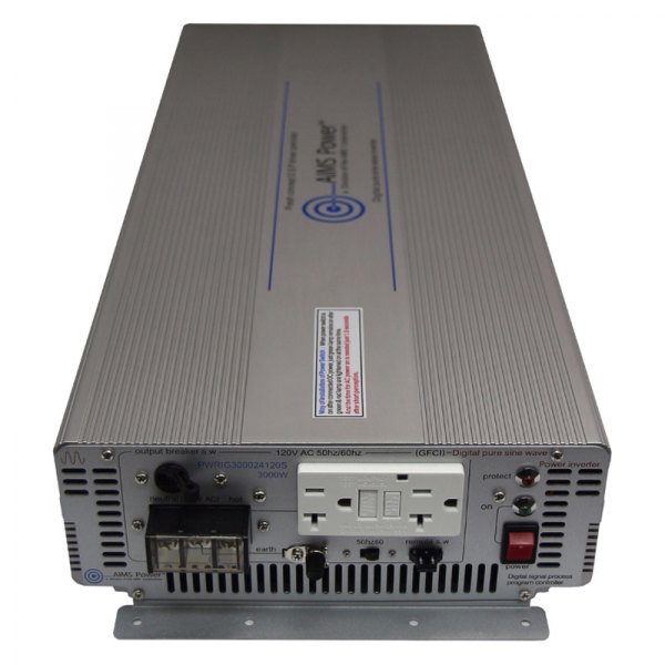 AIMS Power® - 3000W 24V Industrial Pure Sine Wave Inverter