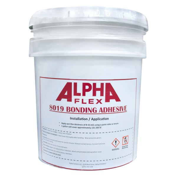 Alpha Systems® - 640 oz. Acrylic Water Based Bonding Adhesive