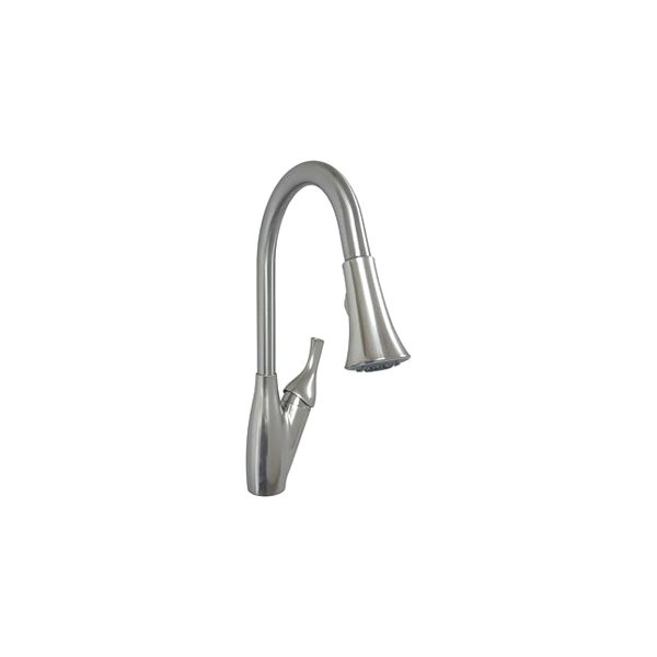 American Brass® - Brushed Nickel Stainless Steel Kitchen Faucet with Lever Handle
