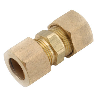 Anderson Metals® - 762 Series 3/8" Compression x 3/8" Compression Union