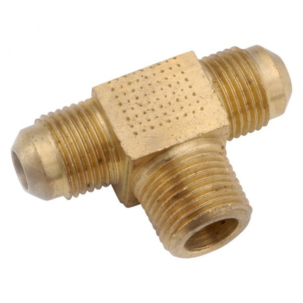 Anderson Metals® - Lead Free 7405 Series 1/2" Flare x 1/2" Male Pipe Male Branch Tee Fitting