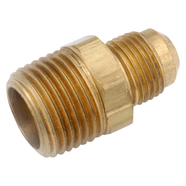 Anderson Metals® - 7408 Series 3/8" Flare x 1/8" Male Pipe Half Union Fitting