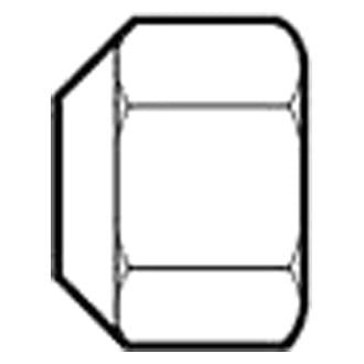 Anderson Metals® - N5 Cap SAE 45° 3/8" Flare Fitting