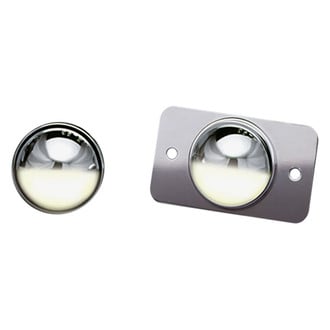 AP Products® - Round Chrome Housing Flush Mount Courtesy Light