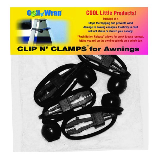 AP Products® - Awning Clip N' Clamps 4 Pieces