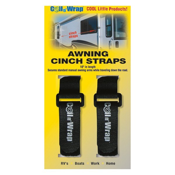 AP Products® - Coil-n-Wrap™ Awning Cinch Straps 2 Pieces