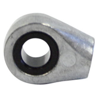 AP Products® - 5/16" Silver Upper Eyelet Style Clevis End Fittings with Plastic Bushing Hole for 21" to 36" Prop