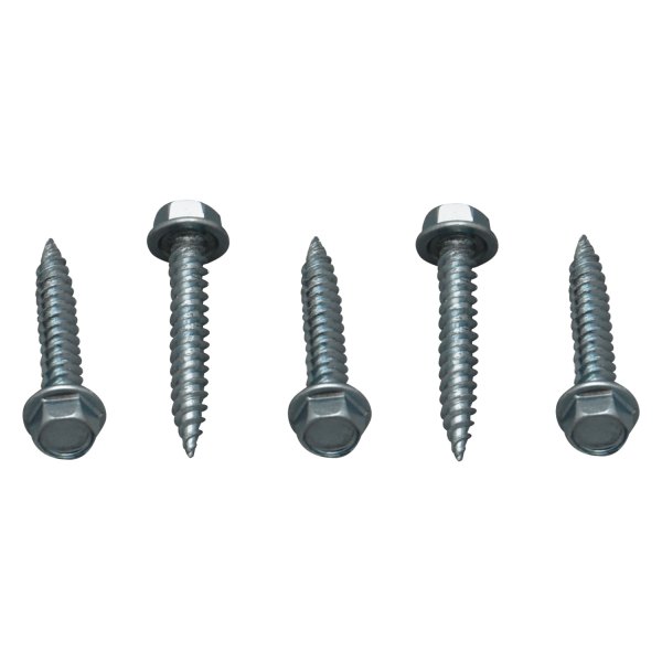 AP Products® - 8" x 1" Raw Unslotted Hex Washer Head Screws