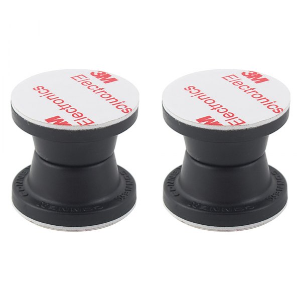 AP Products® - Black Round Rubberized Magnet Door Holders