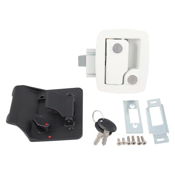 AP Products® - Bauer White Standard Key Entry Door Lock