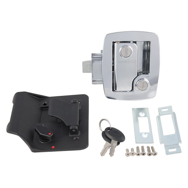 AP Products® - Bauer Chrome Standard Key Entry Door Lock