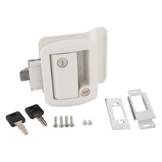 AP Products® - Global White Standard Key Entry Door Lock