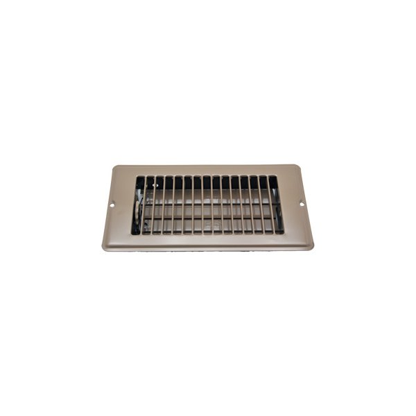 AP Products® - Brown Metal Dampered Floor Register
