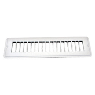 AP Products® - 2.3" x 10" White Metal Floor Register Face Plate