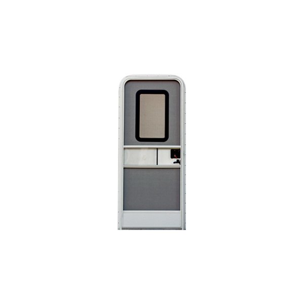 AP Products® - Polar White Smooth Oblong Entry Door