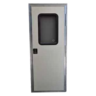 AP Products® - 26"W x 72"H Polar White Rectangular Entry Door
