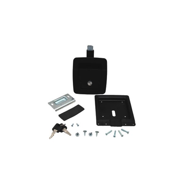 AP Products® - Fastec Black Standard Key Slam Baggage Door Lock