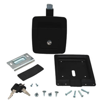AP Products® - Fastec Black Standard Key Slam Baggage Door Lock