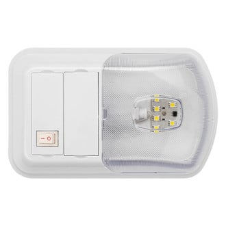 AP Products® - Brilliant Light Series Oblong Surface Mount LED Overhead Light with Switch