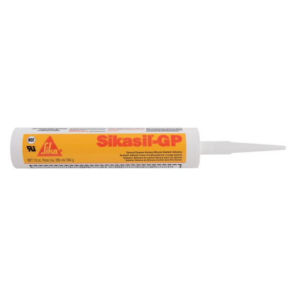 AP Products® - SikaSil GP™ 10 oz. Silicone Non-Sag Clear Sealant