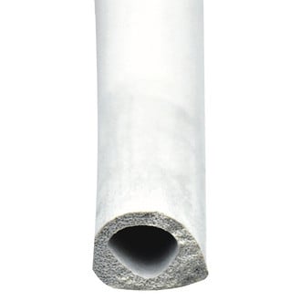AP Products® - 50' White EPDM Sponge Rubber Door/Window D-Seal