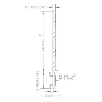AP Products® - 35' White Plastic Slide-Out EK Base with Wiper