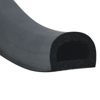 AP Products® - 50' Black PVC Door/Window D-Seal
