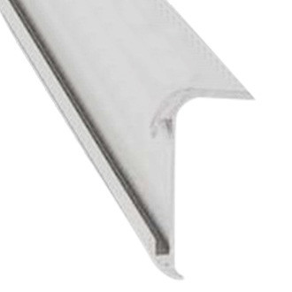 AP Products® - 8' Polar White Aluminum Corner Moulding