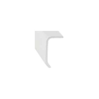 AP Products® - 8' Polar White Aluminum Long Leg Trim
