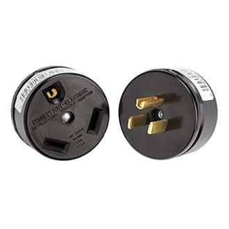 AP Products® - Round Power Cord Adapter (30A Male x 20A Female)