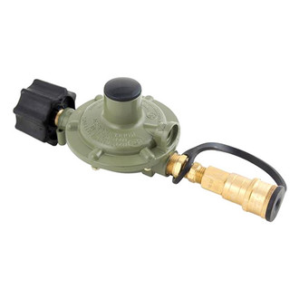 Marshall® - Fixed Single Stage LP Gas Regulator (QCC Inlet x Female QD)